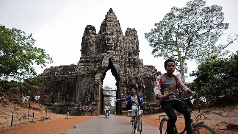 temple ancien à Angkor