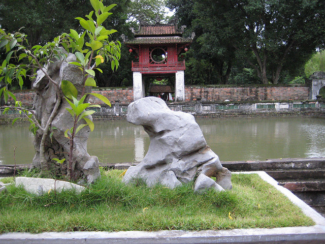 Le temple de la littérature, Hanoi