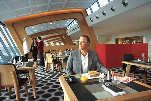 salle d'attente à l'aéroport salle d'attente de luxe