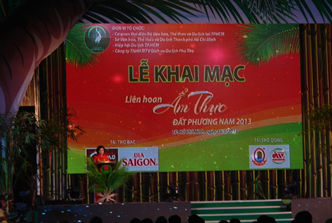 L’ouverture du festival de gastronomie du Sud -2013