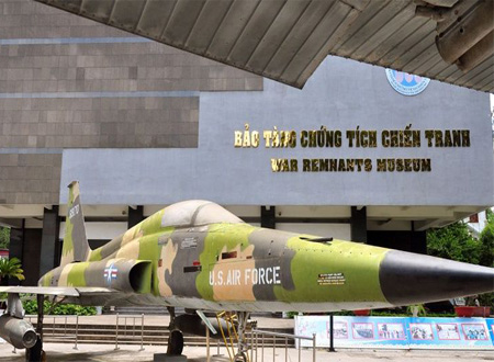 Le musée des vestiges de guerre d’Ho Chi Minh ville