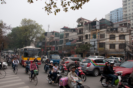 Transport en ville: comment se déplacer à Hanoi ?