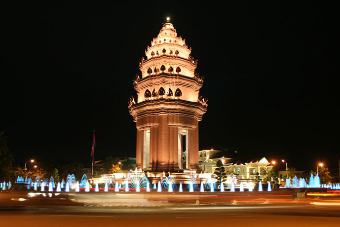 Monument d'Indépendance, Phnom Penh, Cambodge