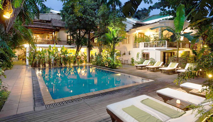 Villa Langka 4*, Phnom Penh, Cambodge