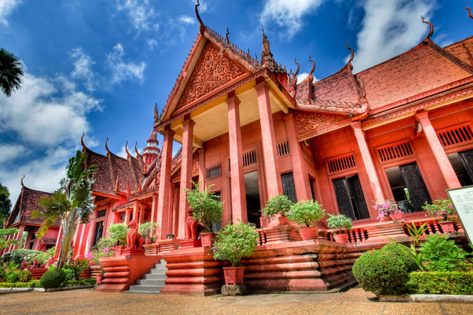 Musée national, Phnom Penh, Cambodge