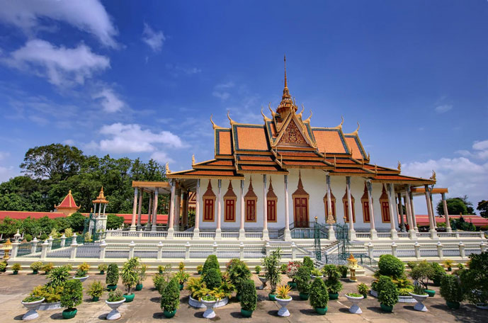 Pagode d'argent, Phnom Penh, Cambodge