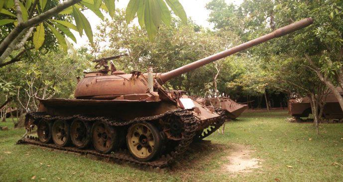 Musée de la guerre, Siem Reap, Cambodge