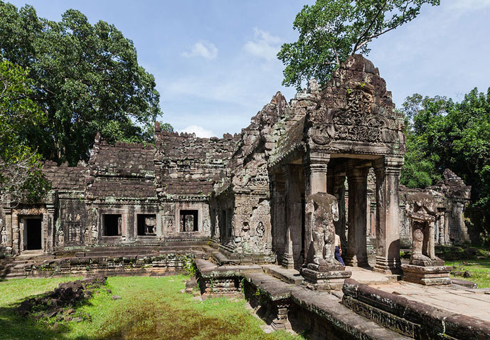 Preah Khan, Siem Reap, Cambodge