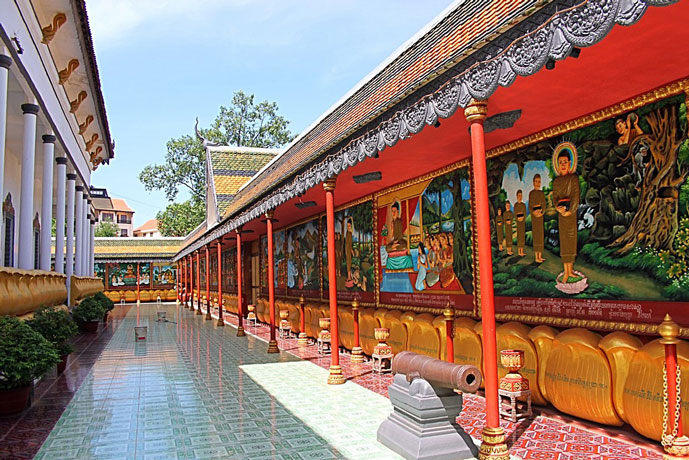 Wat Damnak, Siem Reap, Cambodge