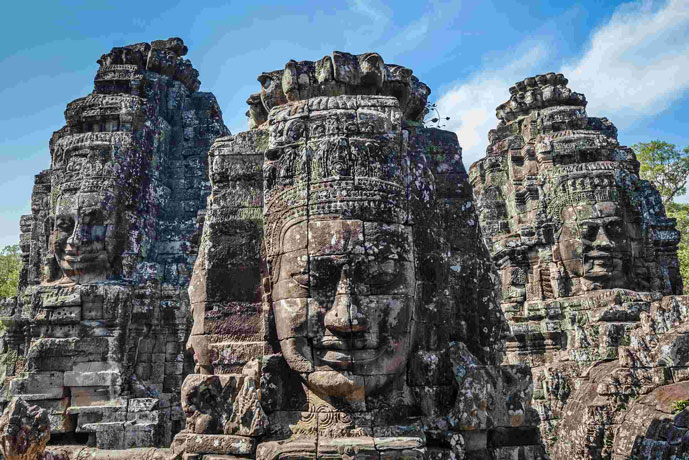 Bayon Temple, Cambodge