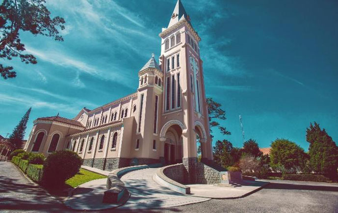 Cathédrale de Da Lat, Vietnam