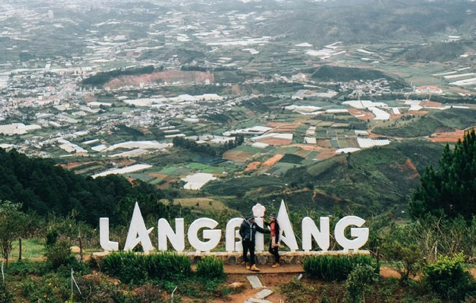 Montagne Lang Biang, Dalat, Vietnam
