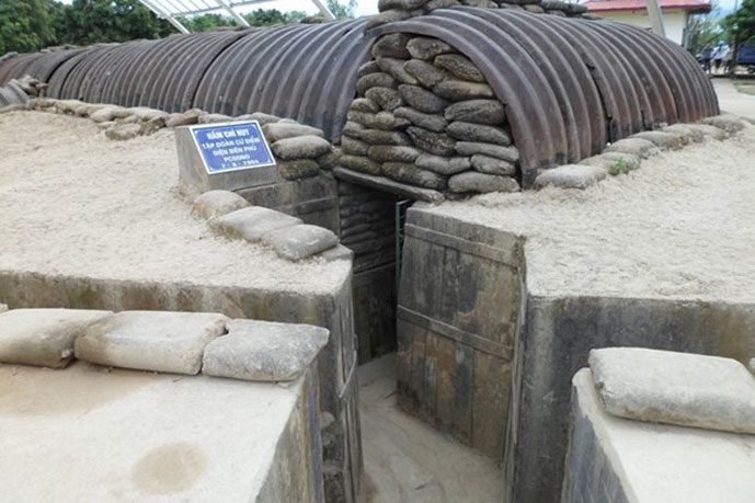 Bunker du Général de Castries, Dien Bien Phu, Vietnam