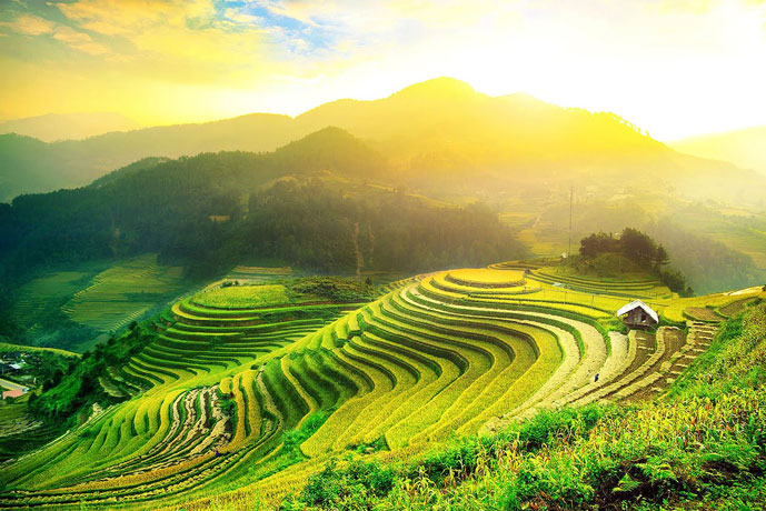 Hoang Su Phi, Ha Giang, Vietnam