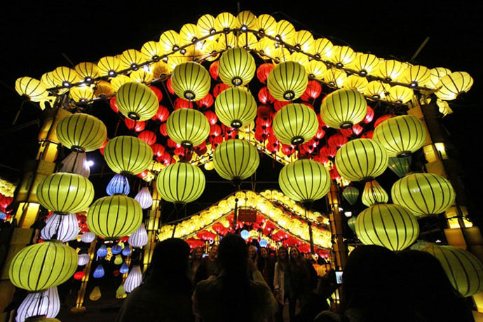 FÃªte des lanternes, Hoian, Vietnam