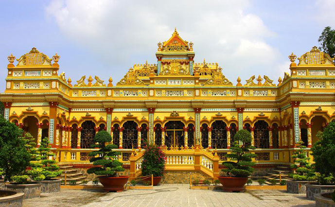Pagode de Vinh Trang, My Tho, Vietnam