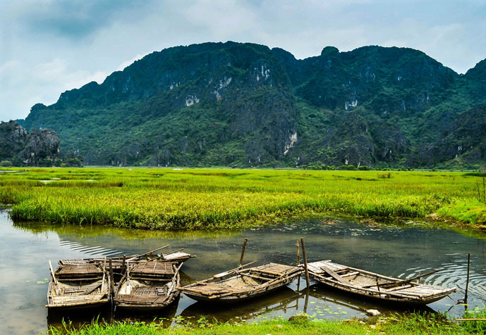 Kenh Ga, Ninh Binh, Vietnam