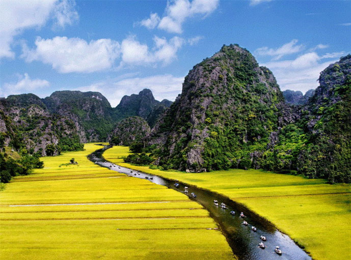 Tam Coc, Ninh Binh, Vietnam