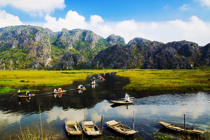 Van Long, Ninh Binh, Vietnam