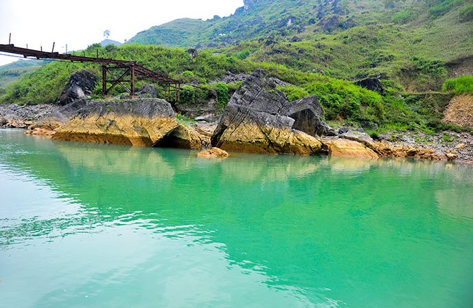 Rivière de Nho Que, Ha Giang, Vietnam