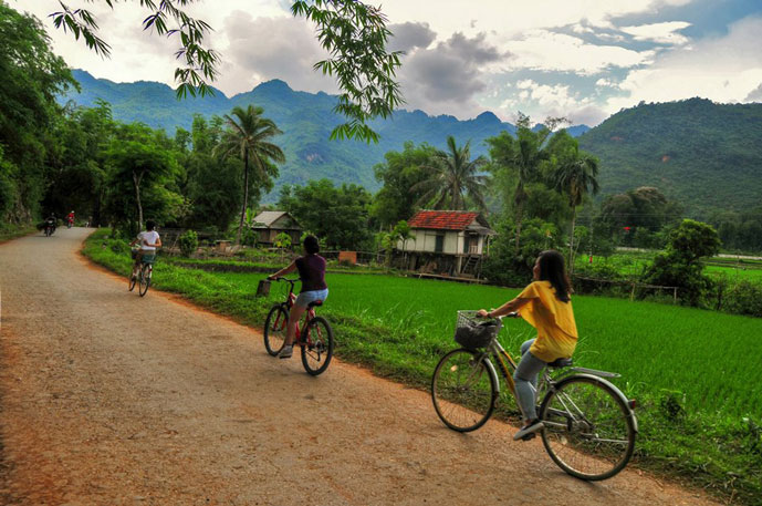 Lac village, Mai Chau, Vietnam