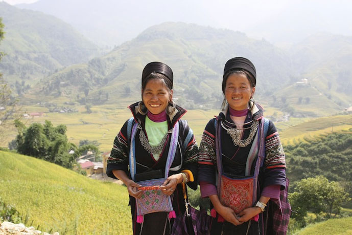 H'mong noir, Sapa, Vietnam