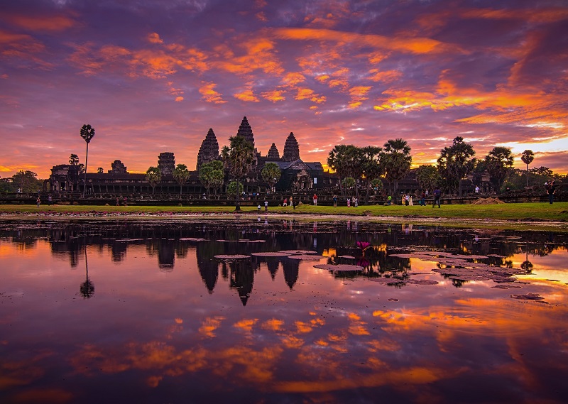 Angkor à l'aube