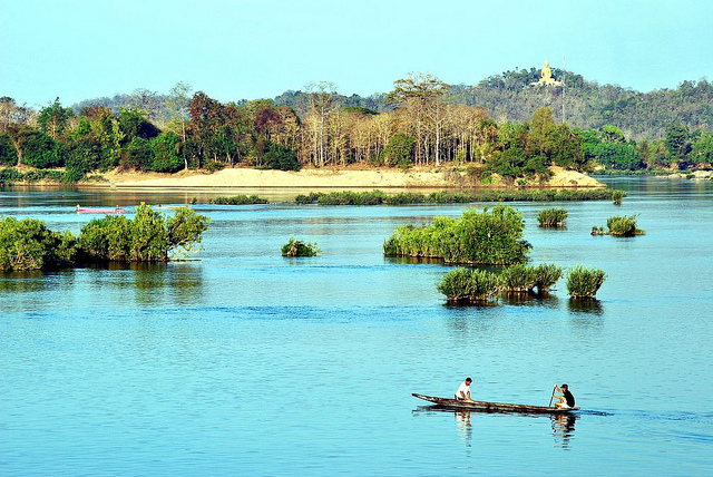 croisière au sud du Laos