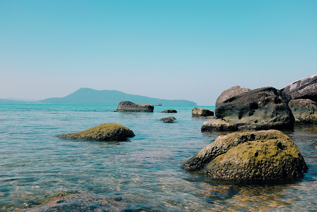 La plage vierge et quasi intacte La plage vierge et quasi intacte