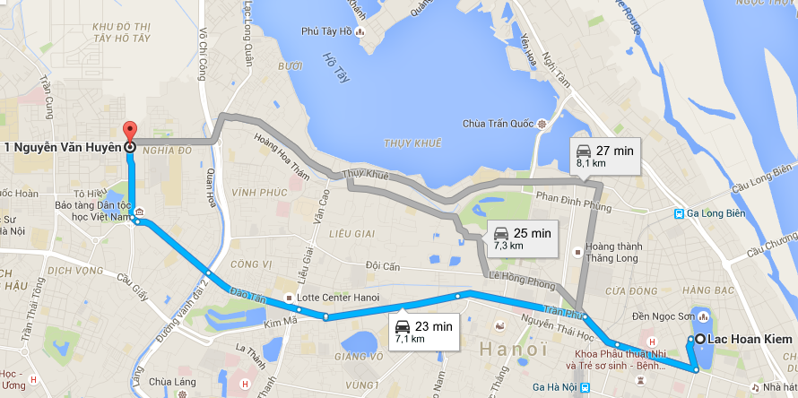 Carte Hoan Kiem-Nguyen Van Huyen