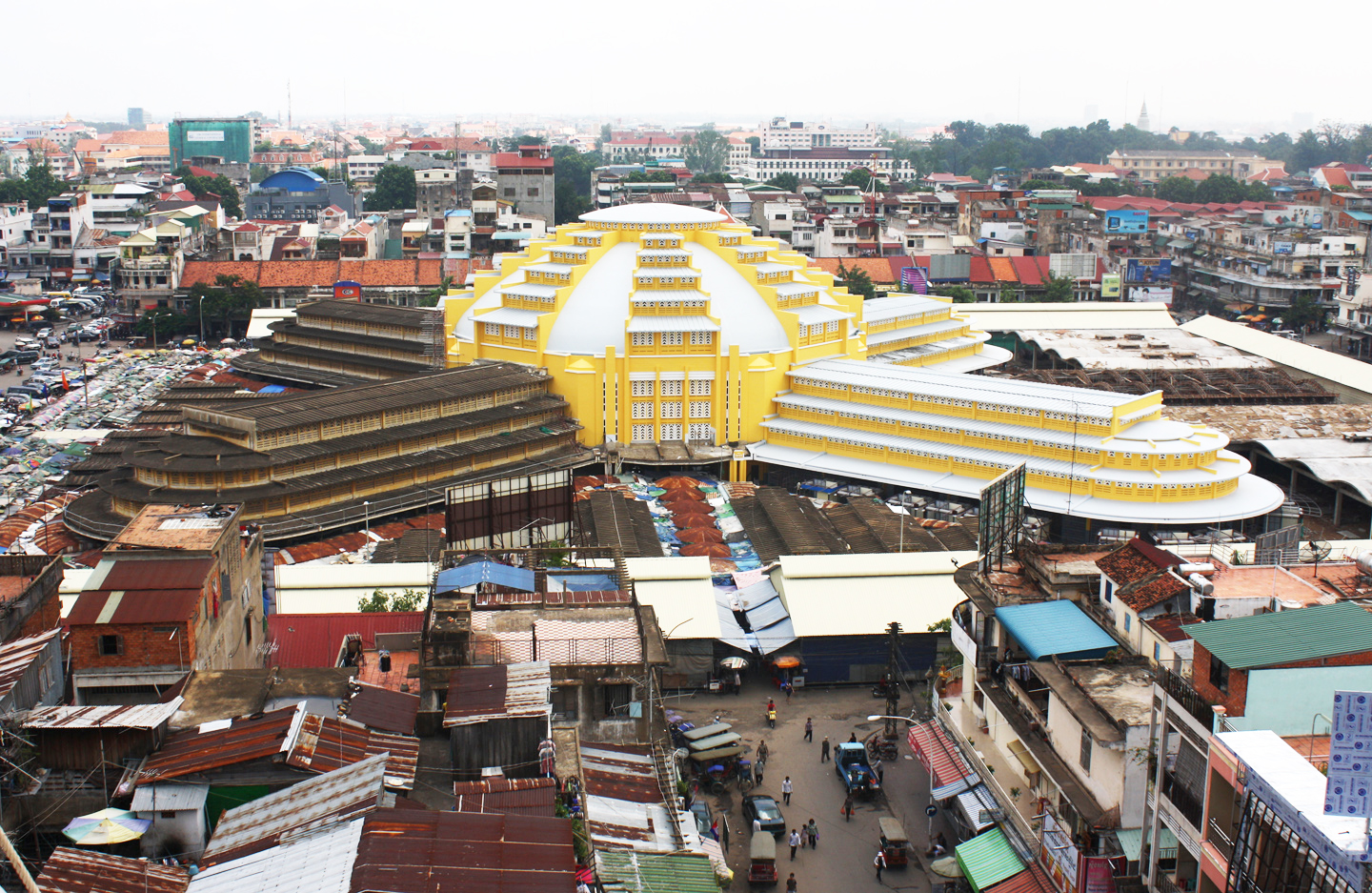 Marché central de Phnom Penh