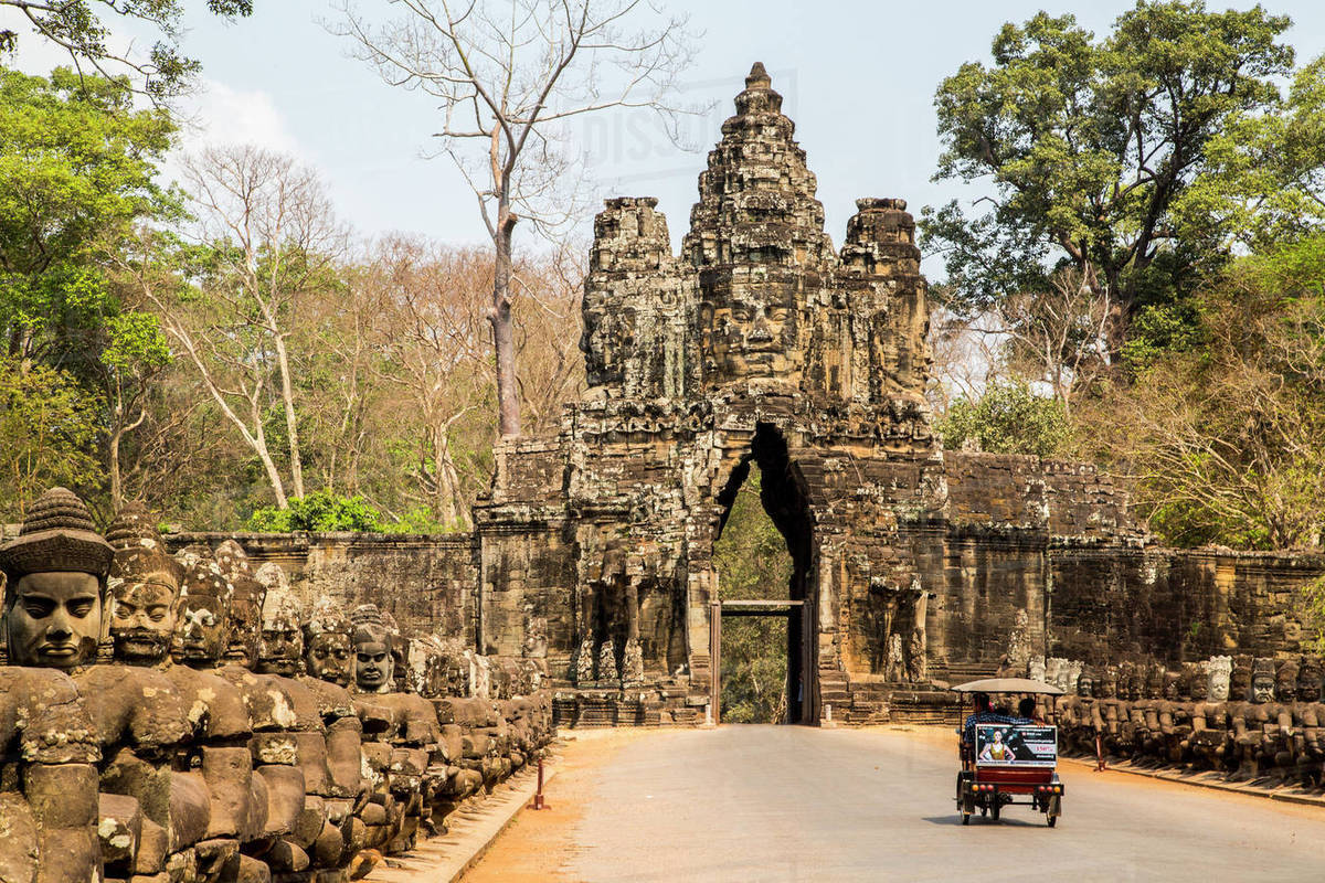 Porte sud d’Angkor Thom