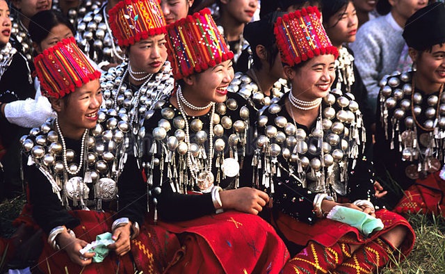 Habitants de Kachin 