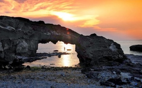 Coucher du soleil au sommet Thoi Loi
