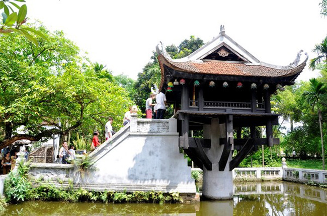 La Pagode au Pilier Unique (Chùa Một Cột) - Hanoi La Pagode au Pilier Unique (Chùa Một Cột) - Hanoi