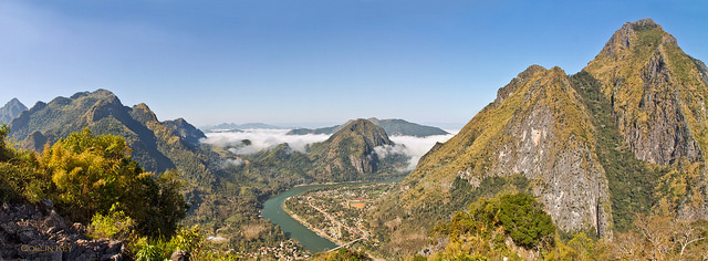 paysage sublime laos