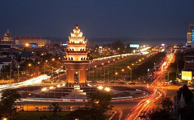 Phnom Penh la nuit