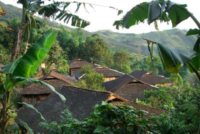 Village Lolo noir au Vietnam