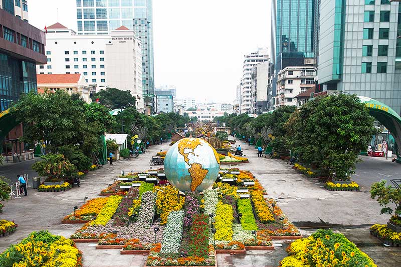 Rue piétonne Nguyen Hue