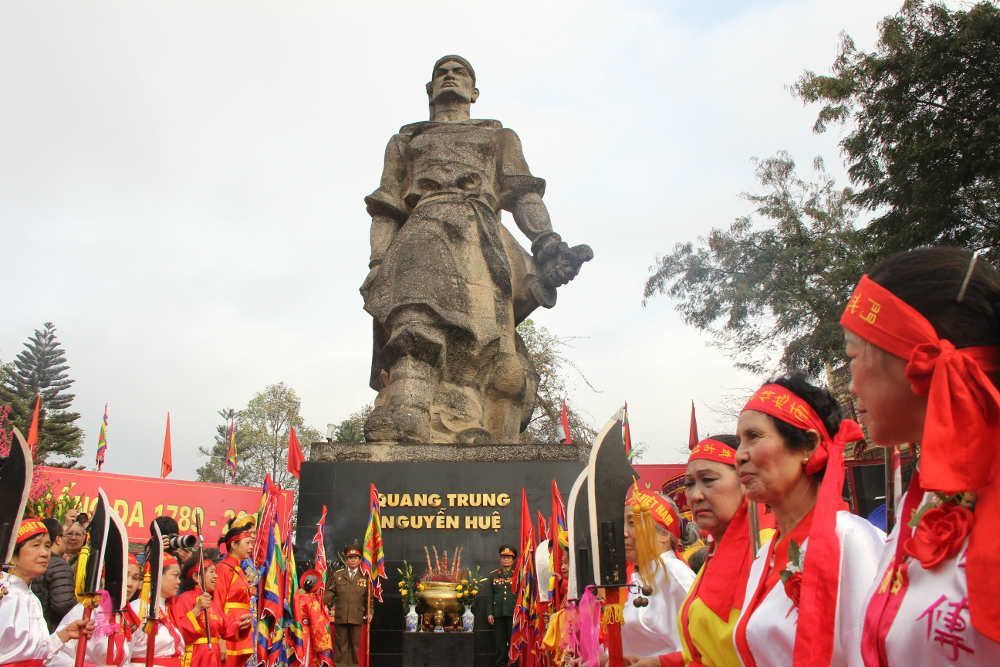 La fete Go Dong Da, Hanoi