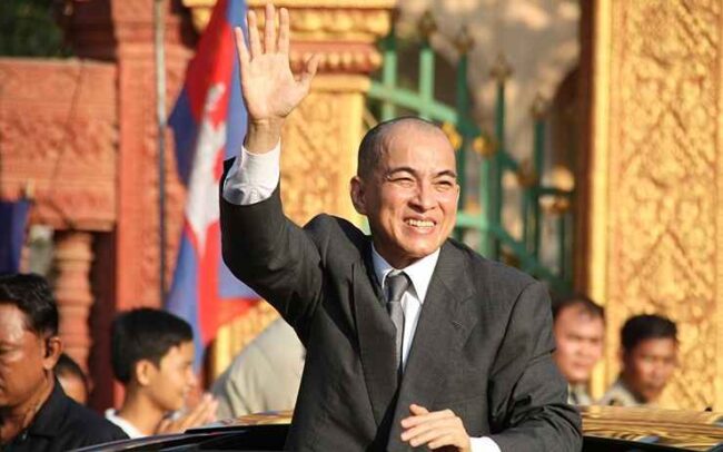 Anniversaire du roi Norodom Sihamoni