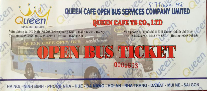 Billet du bus