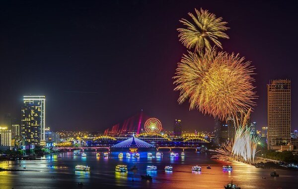 La nuit à Da Nang