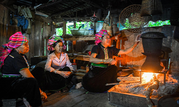Ethnie Kho Mu au Vietnam