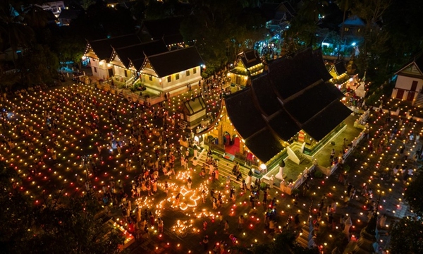 Festival des Lumières à Luang Prabang