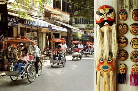 Hanoi - Cyclo Vieux Quartier