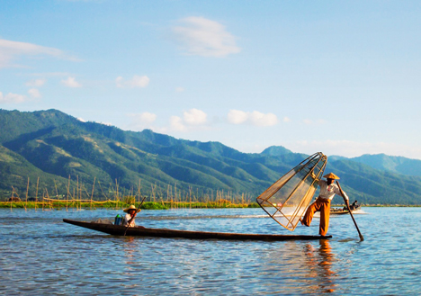 Fishermen In Inle Lake