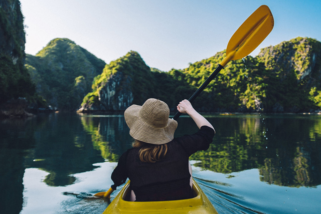 Top meilleurs spots pour faire du kayak au Vietnam