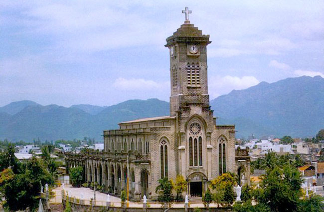 La cathédrale de Nha Trang