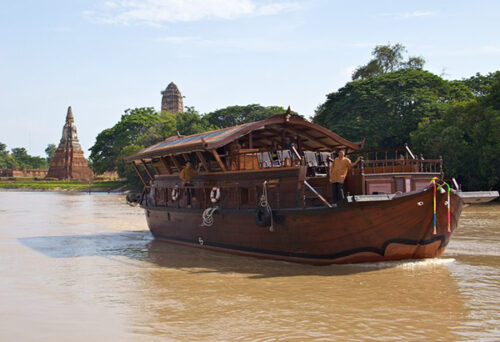 Mekhala Cruise – Croisière en amont à vélo à Ayutthaya